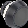 GQ12B-10JNA Pushbutton,Ø 17,5/12 mm, 2A-36 VDC, black