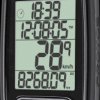 PROTOS 213 BLACK Bike computer with 13 functions, radio, black