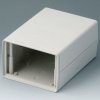 ABS shell housing, (L x W x H) 190 x 138 x 91 mm, gray white (RAL 9002), A9413443
