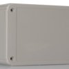 Obudowa uniwersalna ABS RL6225 80 mm 125 mm wys. zew. 50 mm Hammond IP54 Szary Kołnierzowe Szary