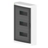 Rozdzielnica modułowa Elegant 3x12 natynkowa IP40 N+PE drzwi przezroczyste 2445-01