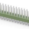 Pin header, 40 pole, pitch 2.54 mm, straight, green, 2-826925-0