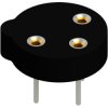 Semiconductor socket, 3 pole, CuZn alloy for TO-5, PF 53 Z