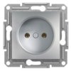 ASFORA Gniazdo pojedyncze bez uziemienia aluminium EPH3000161 SCHNEIDER ELECTRIC