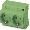 Gniazdo do szafy rozdzielczej Phoenix Contact EO-CF/PT/LED/DUO/GN 1 szt.