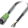Kabel do czujników/elementów wykonawczych Phoenix Contact SAC-4P-20,0-PUR/M12FS 1500224, kabel, otwarte końcówki, 1 szt.