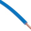 Przewód jednożyłowy linkowy, 2491B, 1.5 mm², 30/0,25 mm, 15 AWG, Bezhalogenowe, 750 V, Niebieski, dł. 100m, RS PRO