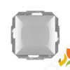 PERŁA Wyłącznik schodowy podświetlany srebro metalik WP-5PS ABEX