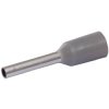 Insulated wire end ferrule, 0.75 mm², 8 mm long, gray, 22C426, package with 100 pieces