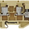 Fuse terminal block, 2 pole, 0.5-4.0 mm², 500 V, 6.3 A, 0376860000