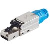 Plug, RJ45, Cat 8.1, IDC connection, cable assembly, BS08-45004