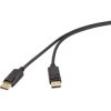 Renkforce RF-6830474 DisplayPort cable Black 2.00m 4K UHD