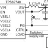 3V-5.5V input, 360-nA Iq step-down converter with 400mA and integrated load switch