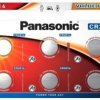 6 x bateria litowa mini Panasonic CR2016