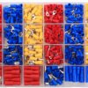 Cable connector assortment, crimp connector, 500 pieces, 22C424