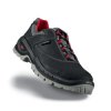 Shoe Black Red Metal Free Light Weight S