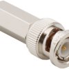 BNC plug 50 Ω, RG-59, RG-62, Belden 8221, Belden 9228, twist on, straight, 031-5136-RFX