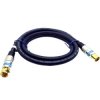 VITALCO AK60 Kabel antenowy SAT TV F (wtyk) / IEC (wtyk) 1m