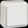 381604 Universal switch, 10 A, ELSO CONTURA, complete, pure white