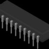 8-bit identity comparator, PDIP-20, Texas Instruments SN74ALS520N