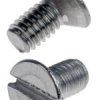 Śruby maszynowe M2.5 łeb z łbem stożkowym Stal nierdzewna długość 5.0mm skok 0.45mm