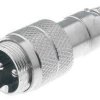 MIC342 Wtyk mikrofonowy męski na przewód 2pin