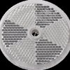 6001 Trailer - reflector, round, with hole, white