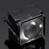 Soczewka LED 9.9 x 9.9 x 7.5mm, kąt widzenia 49 → 70°, do użytku z Cree XB-D, Lumileds LUXEON A, Lumileds LUXEON