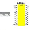 Układ cyfrowy 74HC245