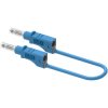 Electro PJP 2211/600V-CD1-50BL Test lead Jack plug Blue 50 cm