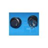 PRZEŁĄCZNIK R13 112L02BBR0L3 KLAWISZOWY CZARNY 6A/250V 0-1 PODSW. LED 12V