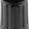 Pointer knob, 6 mm, plastic, black, Ø 20 mm, H 17 mm, 4311.6131