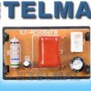 Woltomierz panelowy AC 70-380V 50Hz czerwony