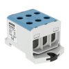 Złączka szynowa 1,5-50mm2 nieb. 6otwor AL/CU 1000V TH35 3P Morek MAA3050B10