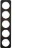 BERKER R.1 Ramka 5 pięciokrotna dąb/biały 10152359 HAGER