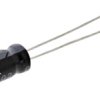 Kondensator 470nF 50V dc Radialny, Otwór przelotowy RS PRO roztaw: 2mm 5 (Dia.) x 11mm