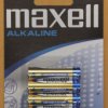 AAA LR3 MAXELL BATERIA ALKALICZNA (4 SZTUKI)