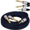 Vitalco Mk71 Kabel Audio Mini Jack 3,5Mm Stereo (Wtyk) / 2X Jack 6,3Mm Mono...