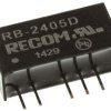 Przetwornica DC-DC, 1W, Uwe 21,6 → 26,4 V DC, Uwy ±5V dc, Iwy ±100mA, Recom