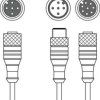 Leuze Electronic 50122337 Linia połączenia Leuze, 1 szt.