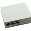 Hitaltech - Raspberry Pi 3 DIN Rail Case (6M Modulbox Compact)