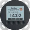 BERKER R.1/R.3 Regulator temperatury ze sterownikiem czasowym styk zwierny przycisk czarny połysk 20462045 HAGER
