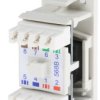 Złącze modułowe RJ, Cat6, l. otworów: 1, RJ45, UTP