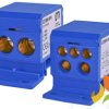 Blok rozdzielczy 1-biegunowy 192A (2x4-70 mm2/2x4-35 mm2+3x25-25 mm2) TH35 niebieski EDBM-8/N 001102426 ETI