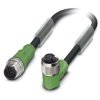 Przewód czujnik-siłownik ze złączem Złącze M12 liczba rdzeni 8 długość 600mm Rodzaj A Męskie Złącze B Złącze M12