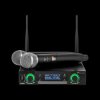 Mikrofon bezprzewodowy 2-kanały AZUSA UHF JU-822 / MIK0148