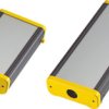 PA/PVC handheld enclosure, (L x W x H) 191 x 440 x 76 mm, yellow/black (RAL 1003), IP65, 029130000