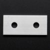 Adafruit Coupling Plate - 2 Holes - 20x20 Aluminum Extrusion