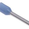 Końcówka kablowa zaciskana 0.25mm² długość 8mm Jasnoniebieski średnica 0.8mm Izolowane RS PRO