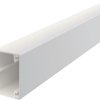 Cable duct, (L x W x H) 2000 x 60 x 40 mm, PVC, pure white, 6191134